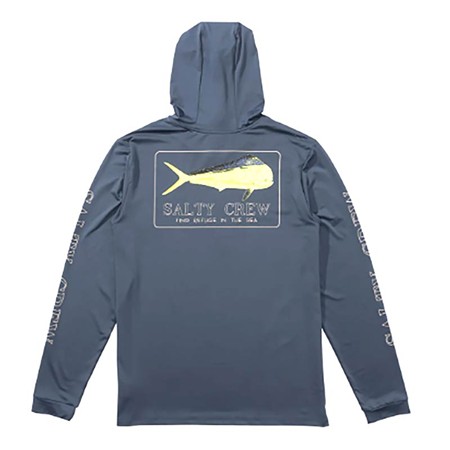 ΑΝΔΡΙΚΌ ΦΟΎΤΕΡ SALTY CREW GOLDEN MAHI HOOD SUNSHIRT - BLUE FIN