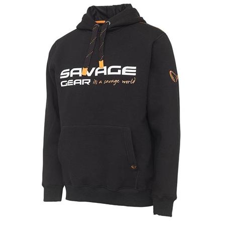 Ανδρικό Φούτερ Savage Gear Cosmo Hoodie - Μαύρο