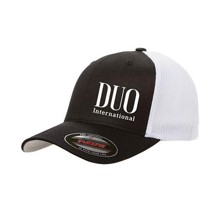 Ανδρικό Καπέλο Duo Flexfit Cap - Μαύρο/Άσπρο