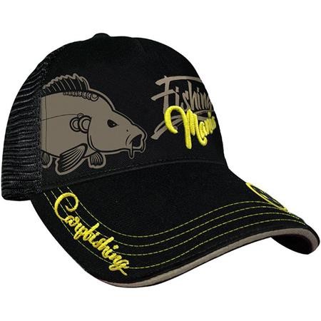 Ανδρικό Καπέλο Hot Spot Design Cap Carpfishing Mania - Μαύρο