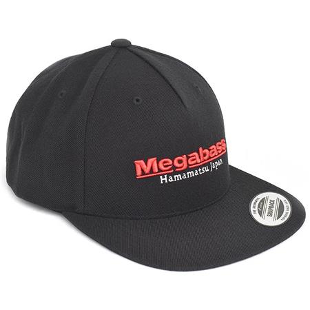 Ανδρικό Καπέλο Megabass Classic Snapback - Μαύρο/Κόκκινο