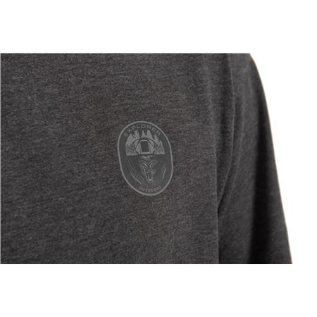 ΑΝΔΡΙΚΌ ΚΟΝΤΟΜΆΝΙΚΟ T-SHIRT FOX EXPLORER LTD GREY T - ΓΚΡΙ