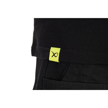 ΑΝΔΡΙΚΌ ΚΟΝΤΟΜΆΝΙΚΟ T-SHIRT FOX MATRIX LARGE FADE T-SHIRT BLACK/LIME - ΜΑΎΡΟ
