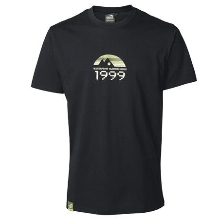 Ανδρικό Κοντομάνικο T-Shirt Geoff Anderson Organic Retro 1999 - Μαύρο