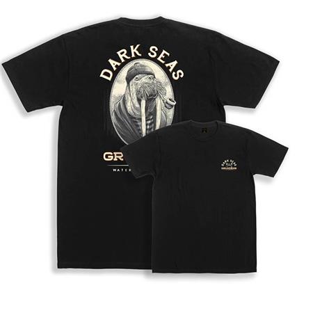 Ανδρικό Κοντομάνικο T-Shirt Grundéns Dark Seas X Seaworthy Ss - Μαύρο