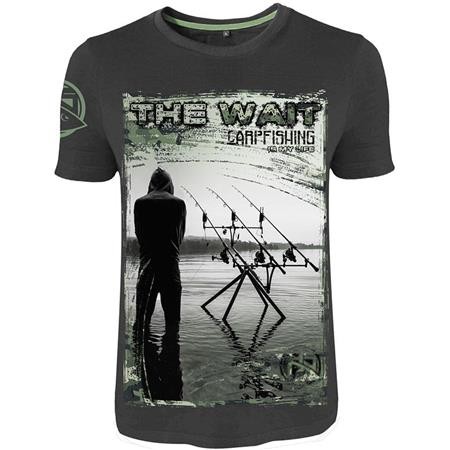 Ανδρικό Κοντομάνικο T-Shirt Hot Spot Design Carpfishing Is My Life - Γκρι