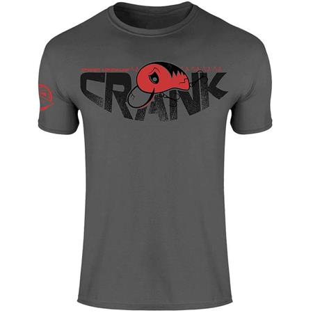 Ανδρικό Κοντομάνικο T-Shirt Hot Spot Design Crank - Γκρι