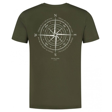 ΑΝΔΡΙΚΌ ΚΟΝΤΟΜΆΝΙΚΟ T-SHIRT KORDA COMPASS TEE - ΣΚΟΎΡΟ ΧΑΚΊ