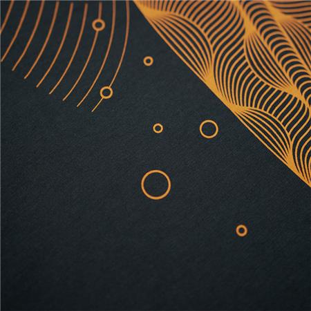 ΑΝΔΡΙΚΌ ΚΟΝΤΟΜΆΝΙΚΟ T-SHIRT KUMU TSHIRT RIPPLES - ΜΠΛΕ