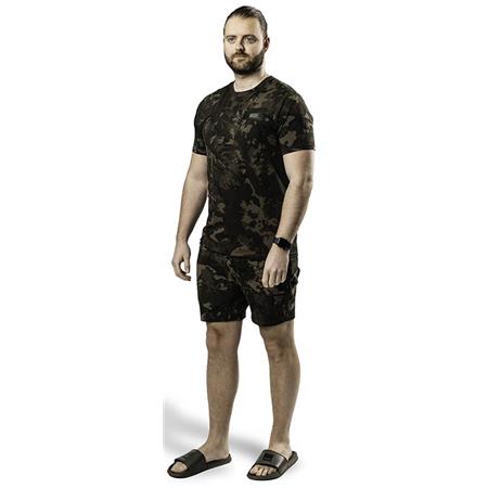 ΑΝΔΡΙΚΌ ΚΟΝΤΟΜΆΝΙΚΟ T-SHIRT NASH ZT LITE LUXE T SHIRT CAMO - ΚΑΜΟΥΦΛΆΖ