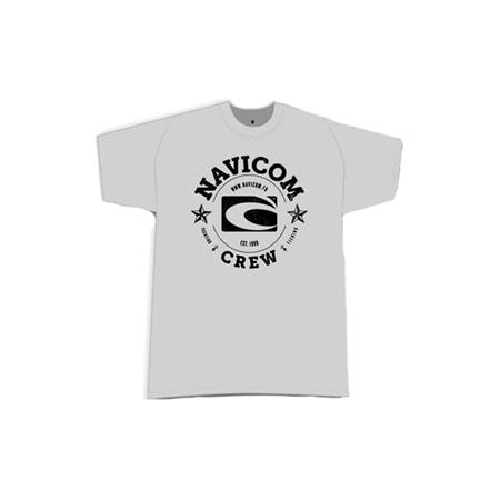 Ανδρικό Κοντομάνικο T-Shirt Navicom Crew - Γκρι