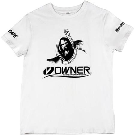 Ανδρικό Κοντομάνικο T-Shirt Owner - Λευκό
