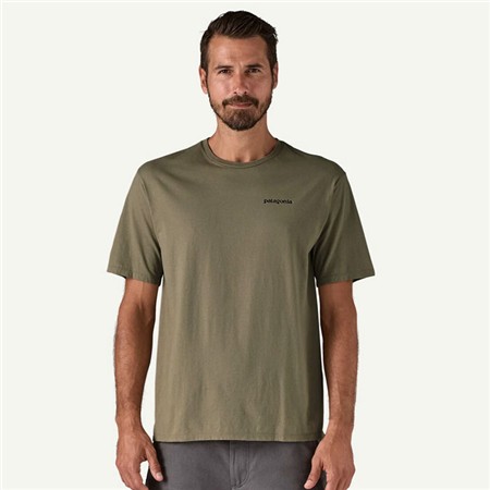 ΑΝΔΡΙΚΌ ΚΟΝΤΟΜΆΝΙΚΟ T-SHIRT PATAGONIA HOME WATER TROUT ORGANIC T-SHIRT - RIVER ROCK ΠΡΆΣΙΝΟ