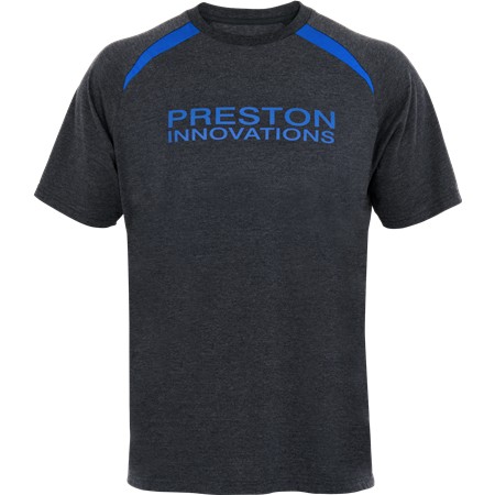 Ανδρικό Κοντομάνικο T-Shirt Preston Innovations Navy Tide - Γκρι