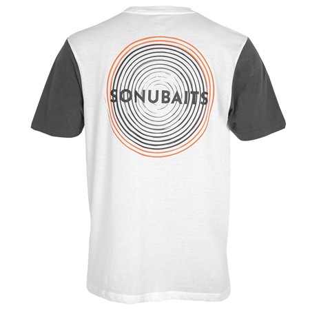 ΑΝΔΡΙΚΌ ΚΟΝΤΟΜΆΝΙΚΟ T-SHIRT SONUBAITS - ΛΕΥΚΌ