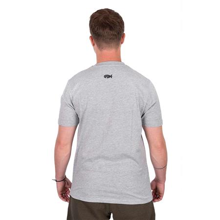 ΑΝΔΡΙΚΌ ΚΟΝΤΟΜΆΝΙΚΟ T-SHIRT SPOMB GREY T - ΜΑΎΡΟ