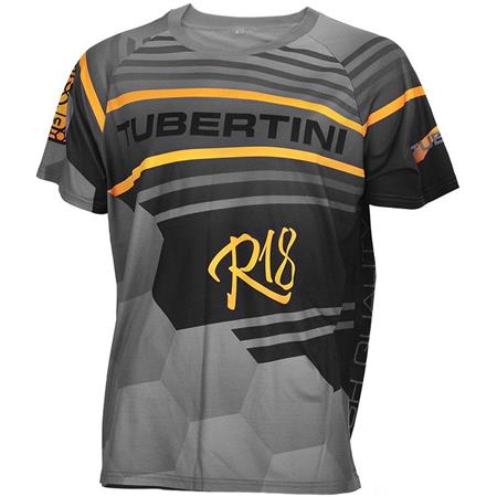 Ανδρικό Κοντομάνικο T-Shirt Tubertini R18 - Μαύρο/Γκρι
