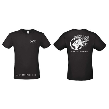 ΑΝΔΡΙΚΌ ΚΟΝΤΟΜΆΝΙΚΟ T-SHIRT W.O.F. TERRE - ΜΑΎΡΟ