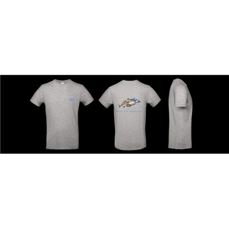 ΑΝΔΡΙΚΌ ΚΟΝΤΟΜΆΝΙΚΟ T-SHIRT W.O.F. ΤΌΝΟΣ - ΓΚΡΙ