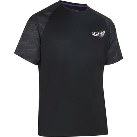 Ανδρικό Κοντομάνικο T-Shirt Wychwood Agitator Uv T Shirt - Μαύρο