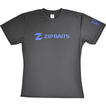 Ανδρικό Κοντομάνικο T-Shirt Zip Baits Mesh - Γκρι/Μπλε