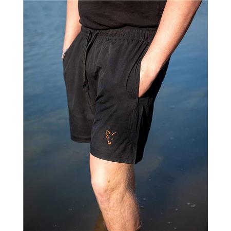 ΑΝΔΡΙΚΌ ΜΑΓΙΌ ΣΟΡΤΣ FOX COLLECTION BLACK LW SWIM SHORTS - ΜΑΎΡΟ