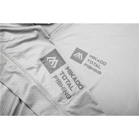 ΑΝΔΡΙΚΌ ΜΑΚΡΥΜΆΝΙΚΟ ΜΠΛΟΥΖΆΚΙ MIKADO HOODIE WITH GATOR UPF FILTER - ΓΚΡΙ