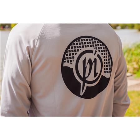 ΑΝΔΡΙΚΌ ΜΑΚΡΥΜΆΝΙΚΟ ΜΠΛΟΥΖΆΚΙ PRESTON INNOVATIONS PERFORMANCE SUN SHIRT UPF-40 - ΓΚΡΙ