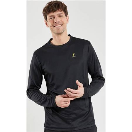 Ανδρικό Μακρυμάνικο T-Shirt Bermudes Vallon - Μαύρο