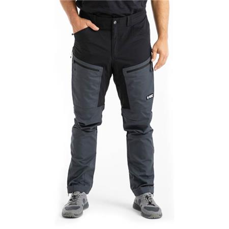 Ανδρικό Παντελόνι Adventer & Fishing Impregnated Trousers - Γκρι/Μαύρο