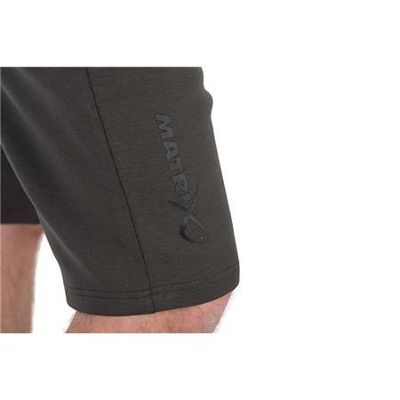ΑΝΔΡΙΚΌ ΠΑΝΤΕΛΌΝΙ FOX MATRIX BLACK EDITION JOGGER SHORTS - ΣΚΟΎΡΟ ΓΚΡΙ