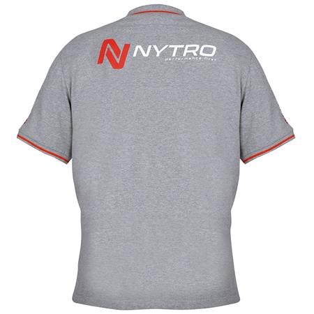 ΑΝΔΡΙΚΌ POLO NYTRO POLO SHIRT - ΑΝΟΙΧΤΌ ΓΚΡΙ ΜΑΡΛΈ