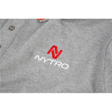 ΑΝΔΡΙΚΌ POLO NYTRO POLO SHIRT - ΑΝΟΙΧΤΌ ΓΚΡΙ ΜΑΡΛΈ