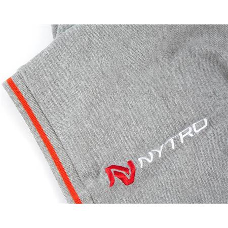 ΑΝΔΡΙΚΌ POLO NYTRO POLO SHIRT - ΑΝΟΙΧΤΌ ΓΚΡΙ ΜΑΡΛΈ