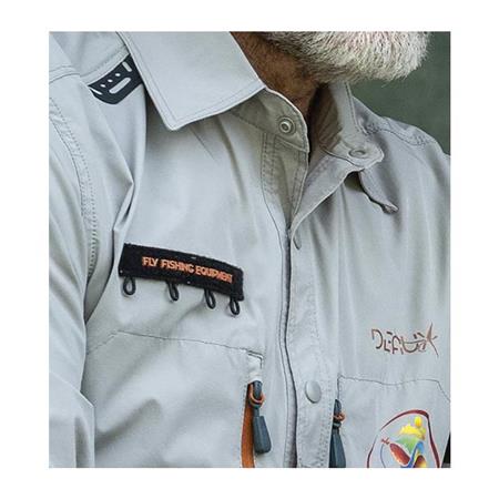 ΑΝΔΡΙΚΌ ΠΟΥΚΆΜΙΣΟ ΜΕ ΜΑΚΡΙΆ ΜΑΝΊΚΙΑ DEVAUX RANGER - ΓΚΡΙ