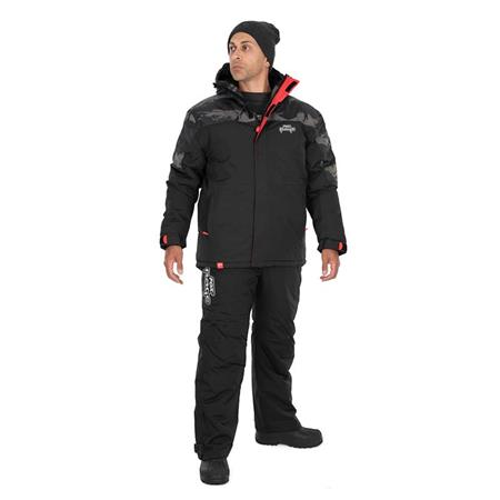 ΑΝΔΡΙΚΌ ΣΕΤ ΜΠΟΥΦΆΝ ΚΑΙ ΠΑΝΤΕΛΌΝΙ FOX RAGE WINTER SUIT - ΜΑΎΡΟ