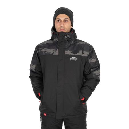 ΑΝΔΡΙΚΌ ΣΕΤ ΜΠΟΥΦΆΝ ΚΑΙ ΠΑΝΤΕΛΌΝΙ FOX RAGE WINTER SUIT - ΜΑΎΡΟ
