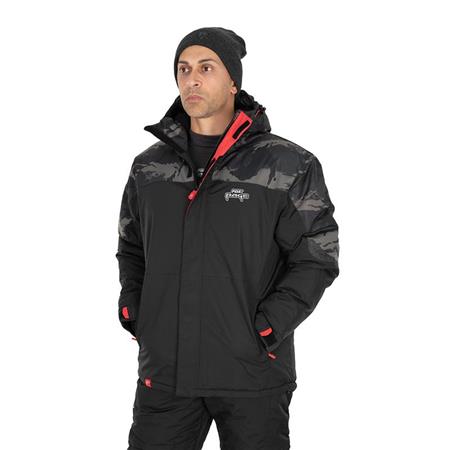 ΑΝΔΡΙΚΌ ΣΕΤ ΜΠΟΥΦΆΝ ΚΑΙ ΠΑΝΤΕΛΌΝΙ FOX RAGE WINTER SUIT - ΜΑΎΡΟ