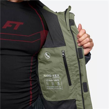 ΑΝΔΡΙΚΌ ΣΕΤ ΜΠΟΥΦΆΝ ΚΑΙ ΠΑΝΤΕΛΟΝΙΟΎ FINNTRAIL LIGHTSUIT - ΧΑΚΊ