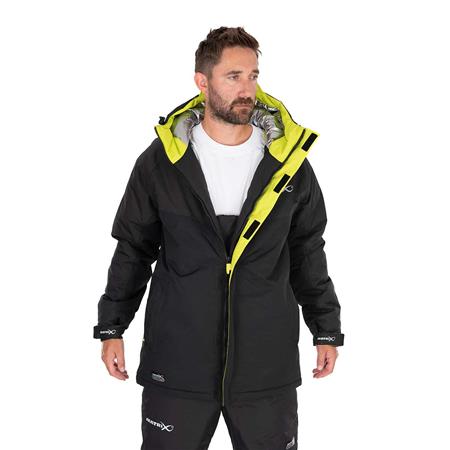 ΑΝΔΡΙΚΌ ΣΕΤ ΜΠΟΥΦΆΝ ΚΑΙ ΣΑΛΟΠΈΤΑ FOX MATRIX THERMA FOIL WINTER SUIT - ΜΑΎΡΟ