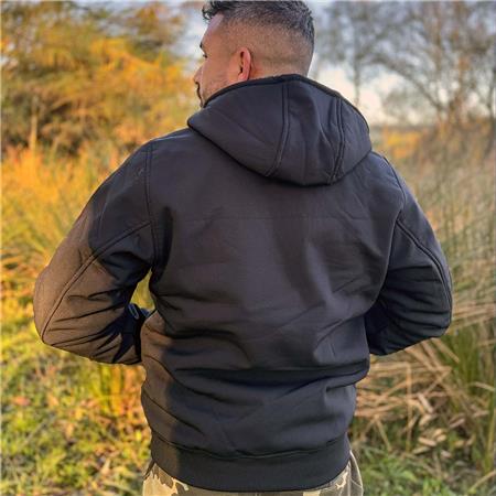 ΑΝΔΡΙΚΌ SOFTSHELL PRO ELITE BAITS PRO JACKET - ΜΑΎΡΟ