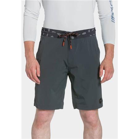 ΑΝΔΡΙΚΌ ΣΟΡΤΣ GRUNDÉNS SIDEREAL BOARD SHORTS ANCHOR - ΓΚΡΙ