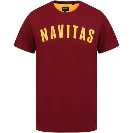 Ανδρικό T-Shirt Κοντό Μανίκι Navitas Sloe T-Shirt - Βυσσινί