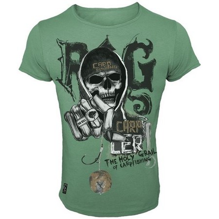 Ανδρικό T-Shirt Με Κοντά Μανίκια Hot Spot Design Rig - Πράσινο