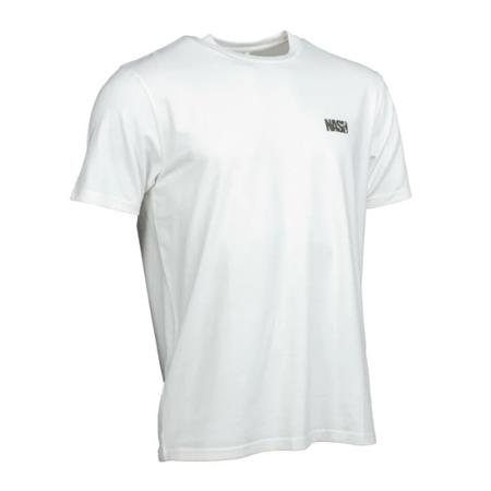 Ανδρικό T-Shirt Με Κοντά Μανίκια Nash Make It Happen Carp Logo - Εκρού