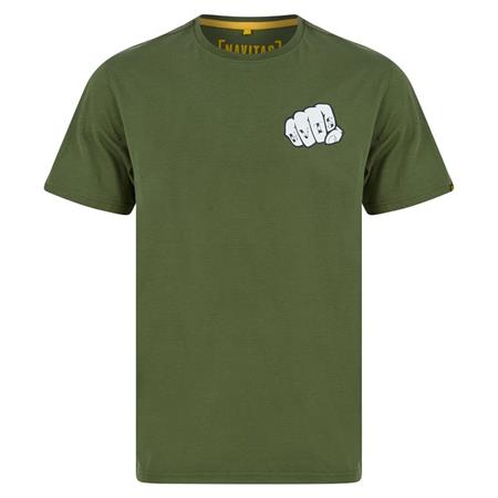 Ανδρικό T-Shirt Με Κοντά Μανίκια Navitas Knuckles Tee - Χακί