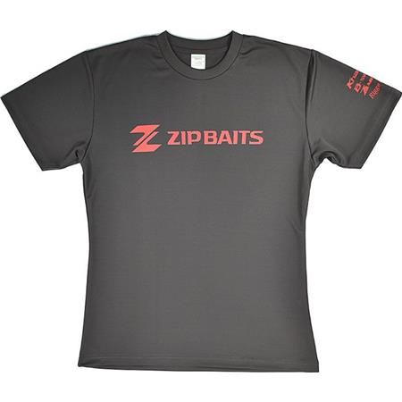Ανδρικό T-Shirt Με Κοντά Μανίκια Zip Baits Zip Baits Mesh - Γκρι/Κόκκινο
