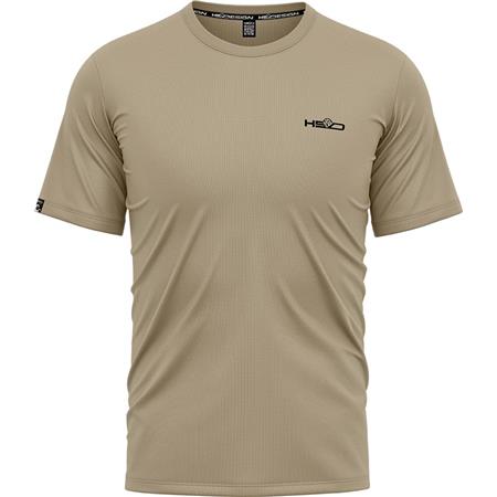Ανδρικό T-Shirt Με Κοντό Μανίκι Hot Spot Design Carpfishing Punk - Μπεζ
