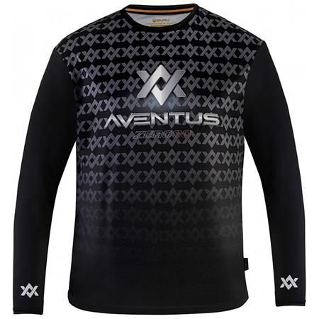 Ανδρικό T-Shirt Με Μακριά Μανίκια Guru Aventus Sun Core Shirt Upf 50+ - Μαύρο