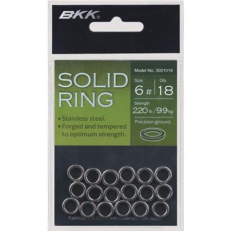 Anéis Soldados Bkk Solid Ring